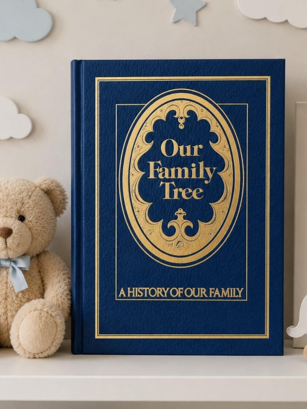 Our Family Tree History 23 & Me Ancestry.com Wedding Baptism 1977 Book Gift NEW